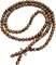 Jovivi Tibetan 6mm 8mm 108 Natural Tiger Eye Gemstone Beads Prayer Mala Bracelet Necklace